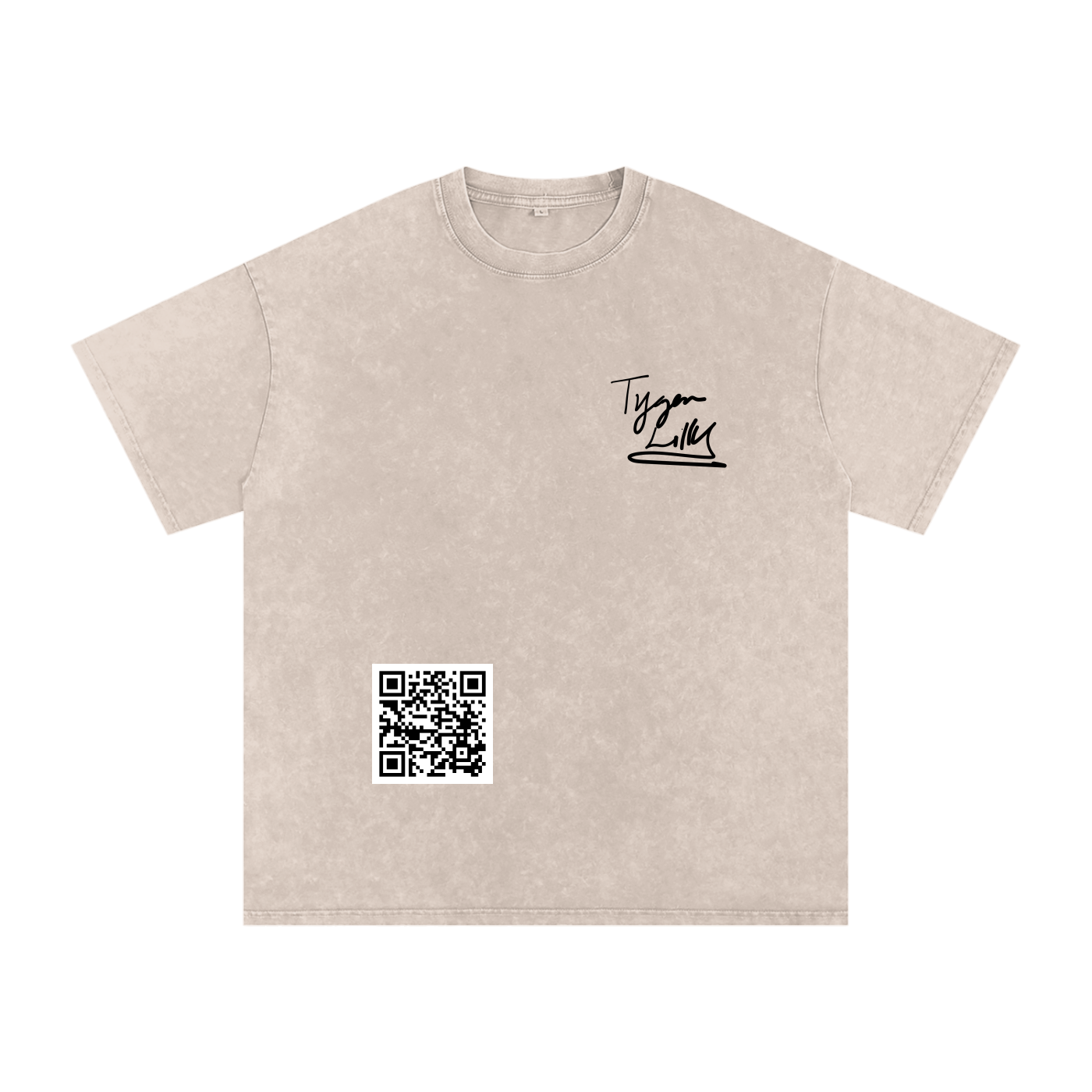 "Signature Washed Tee"